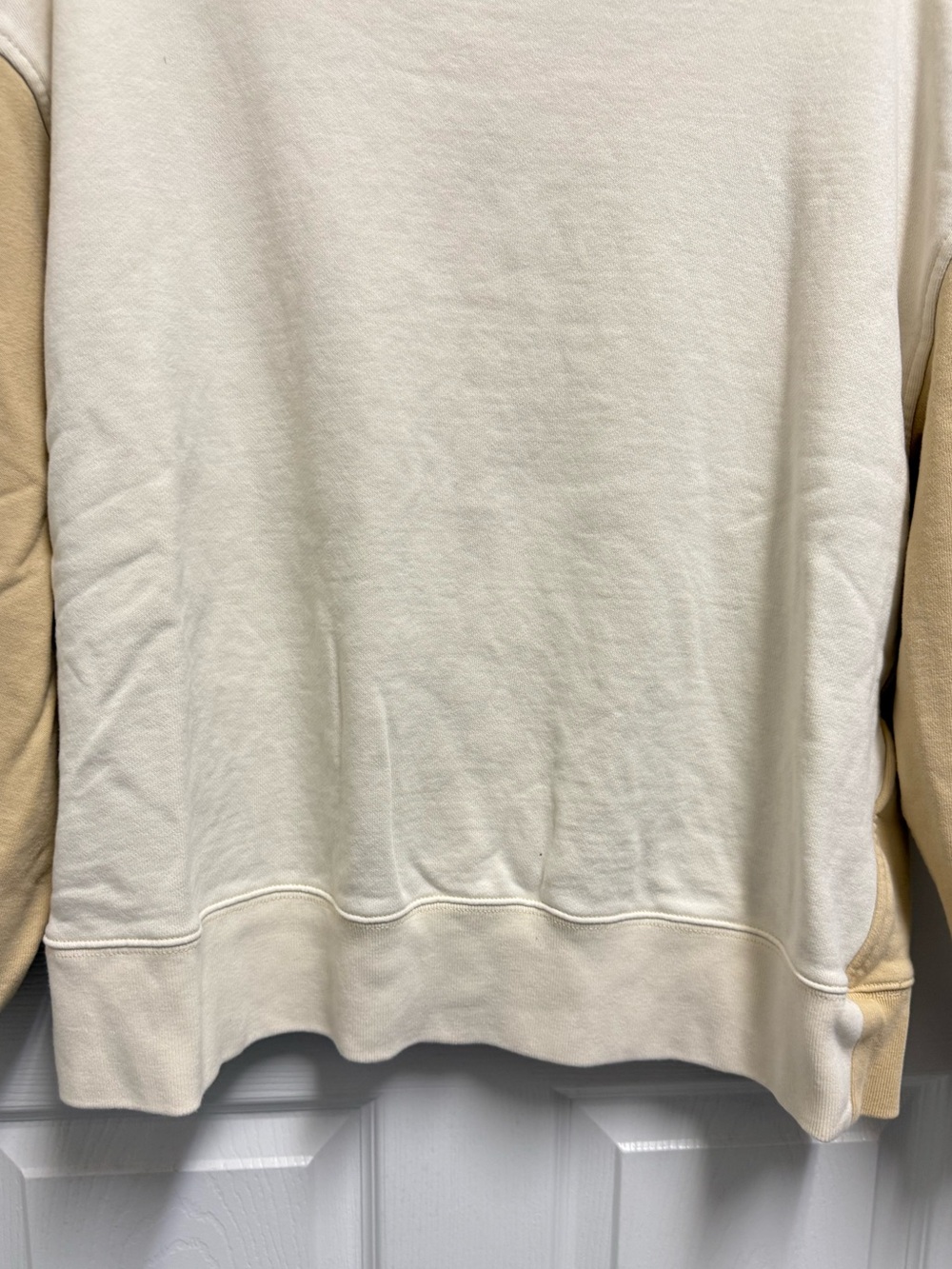 Everlane Two Tone Organic Cotton Sweatshirt - Picture 3 of 10